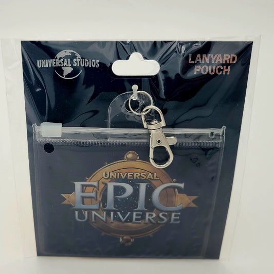 *EPIC Universe Lanyard Pouch* 2024 Universal Studios Florida NEW Logo ID Card