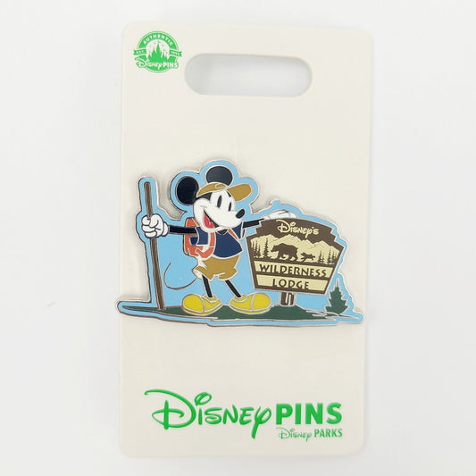 NEW 2023 Disney Parks Wilderness Lodge Resort Mickey Mouse Open Edition OE Pin