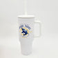 Universal Studios Jaws Shark Tours 40 Oz Tumbler New Orlando Florida 50th Anniv