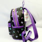 2021 Walt Disney World Park Loungefly Hocus Pocus Backpack Black Purple Mini Bag