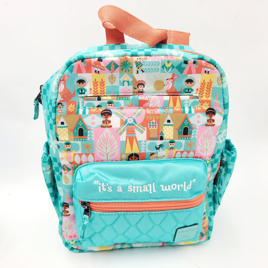 *Actual Placement* Walt Disney World Parks It’s A Small World Lug Bag Backpack