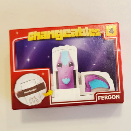 McDonald's Happy Meal Toy 2026 Changeables FERGON #4 Brand NEW Kid McDonalds