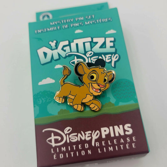 *Simba ONLY* Walt Disney World Parks 2026 Digitize Mystery Pin Lion King Kingdom