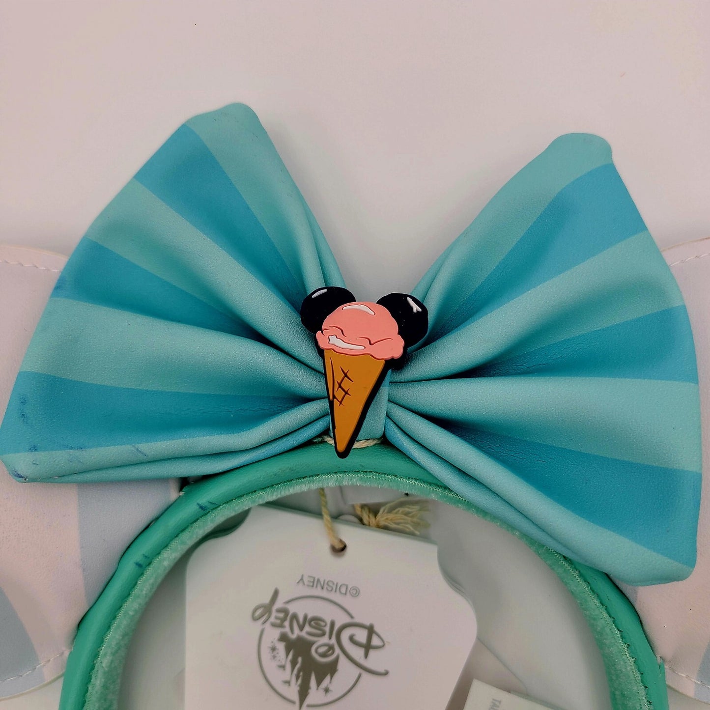Disney Parks Beach Club Resort SCENTED Minnie Mouse Ears Headband Loungefly 2024