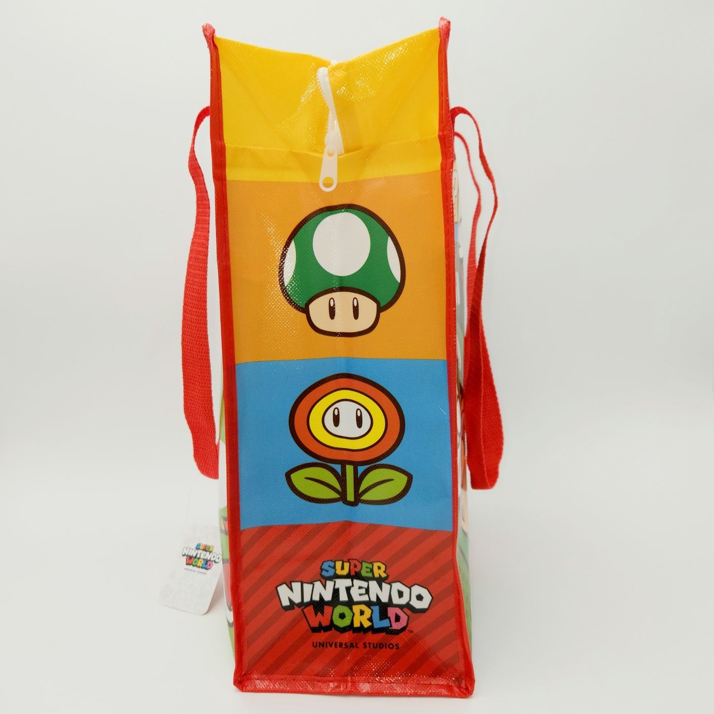 Super Nintendo World Reusable Tote Bag w/ Zipper Universal EPIC Universe Orlando
