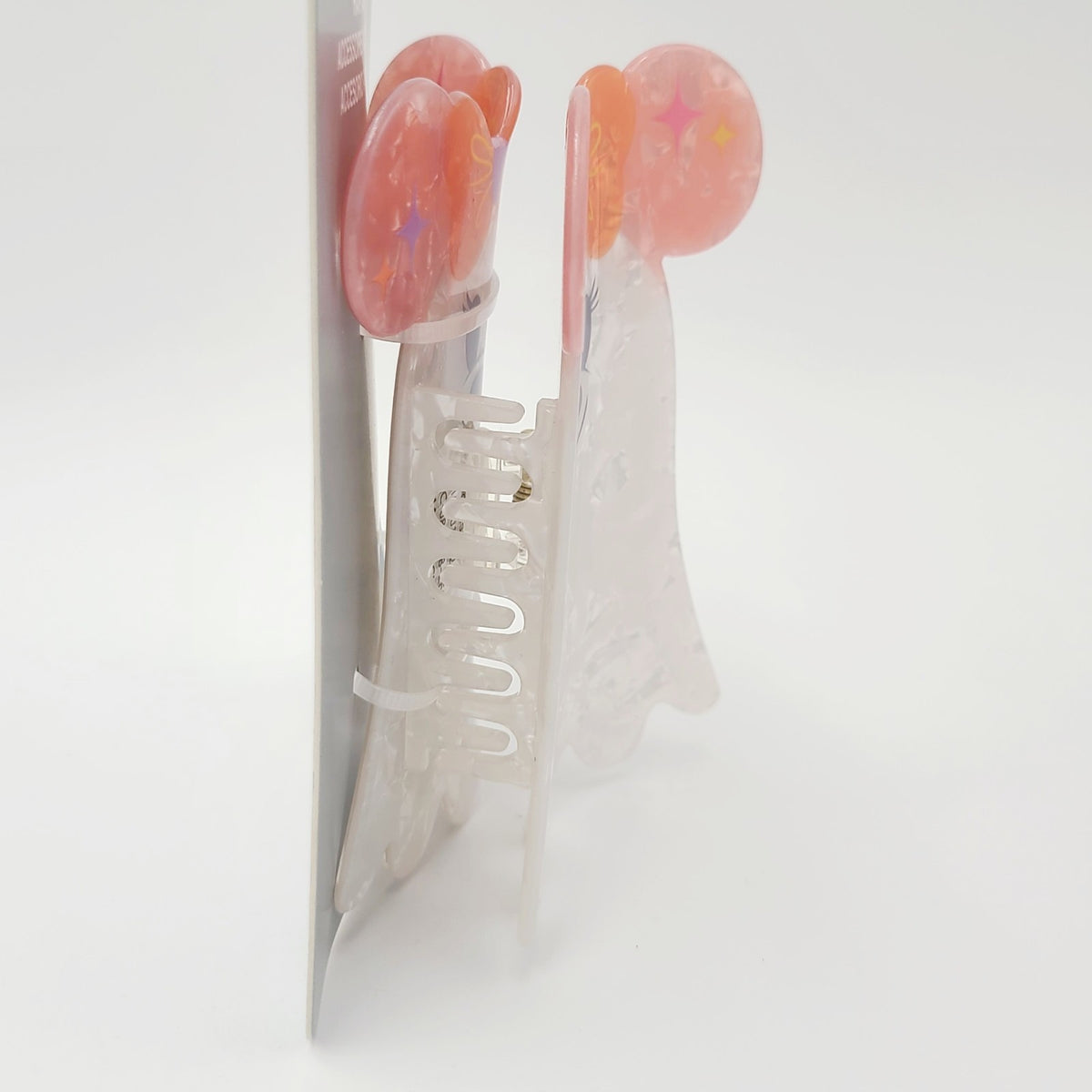 Disney Parks 2026 Halloween Pastel Cutie Minnie Mouse Ghost Pink Ear Hair Clip