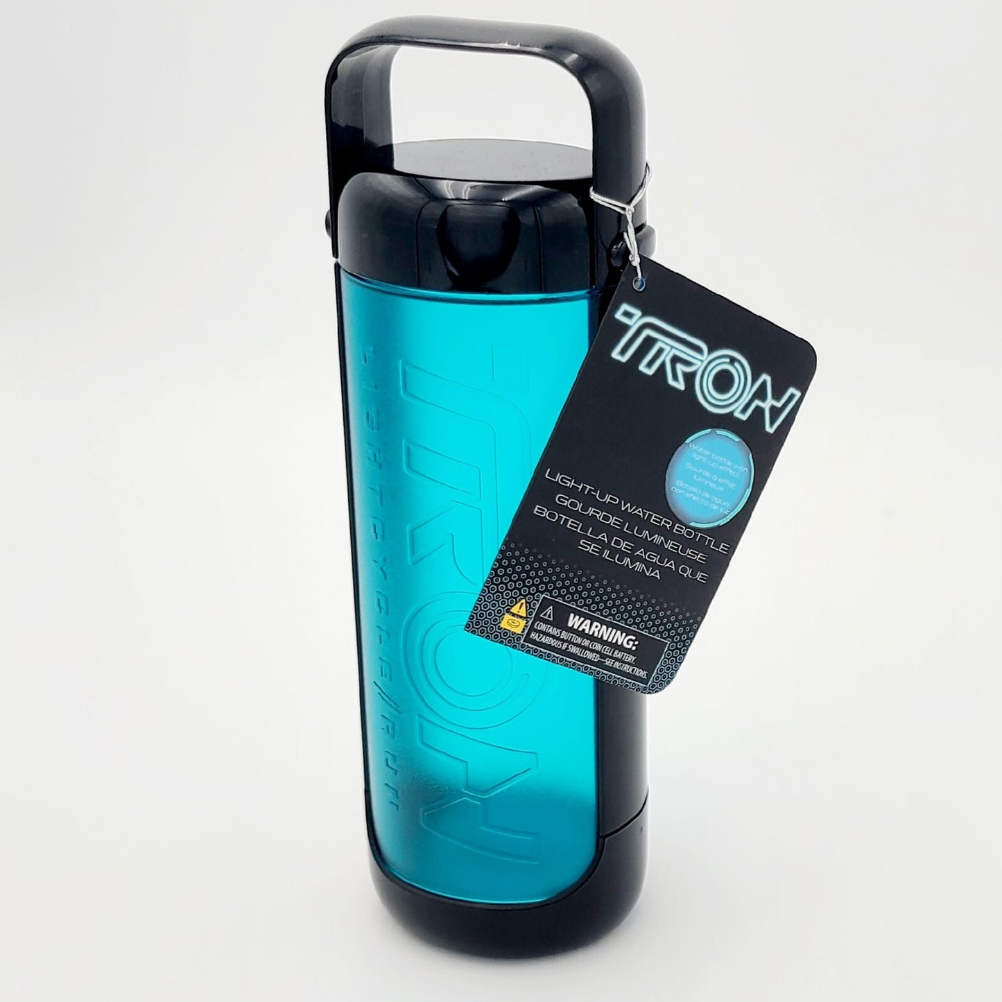 *Light Up Tron Water Bottle* 2023 Disney World Parks Lightcycle Run Ride Tumbler