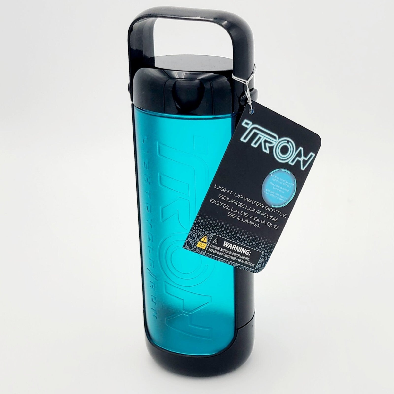 *Light Up Tron Water Bottle* 2023 Disney World Parks Lightcycle Run Ride Tumbler