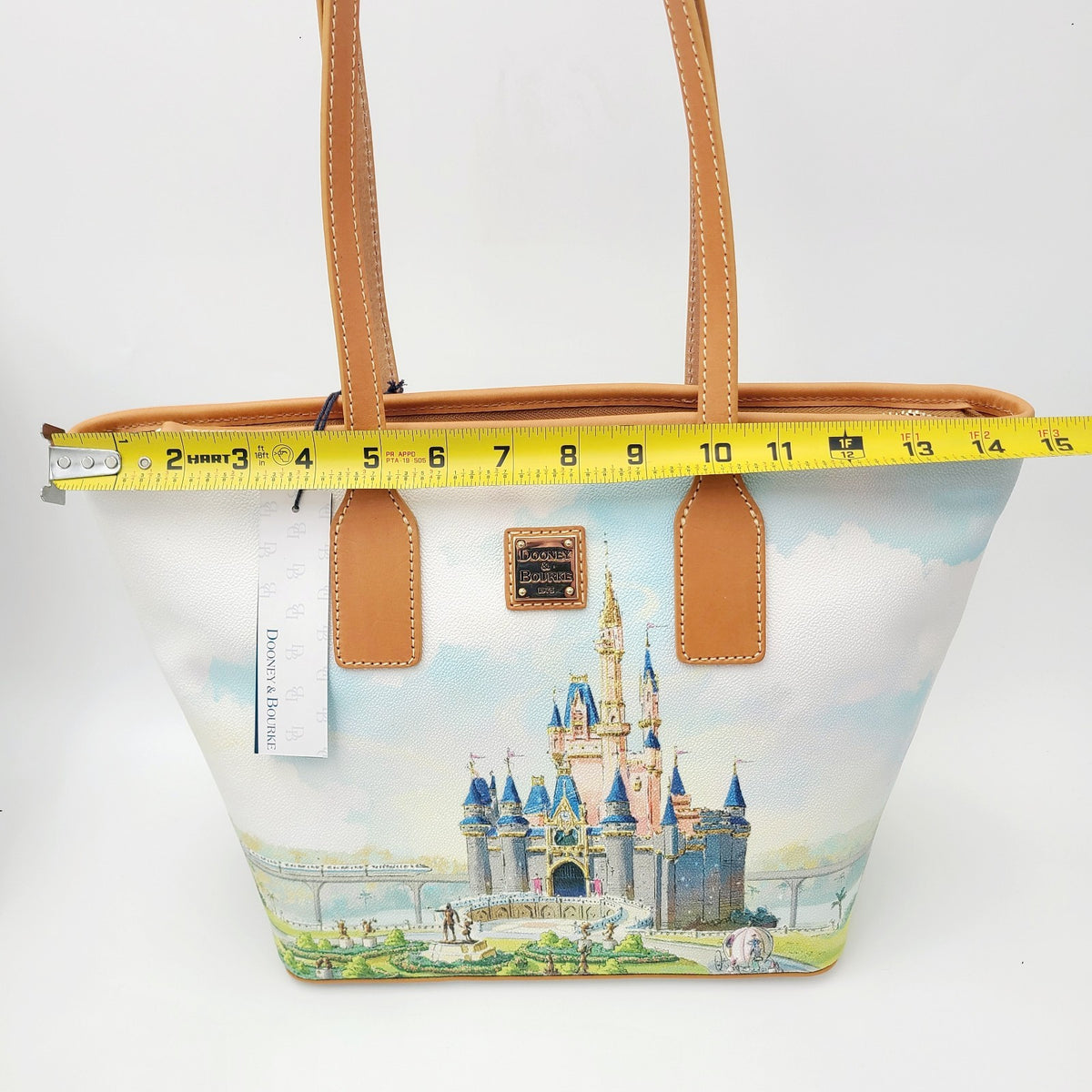 IN HAND 2026 Walt Disney World Parks 55th Anniv Dooney & Bourke Parks Tote Bag