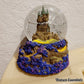 Universal Studios Wicked For Good Kiamo Ko Castle Musical Music Box Snow Globe