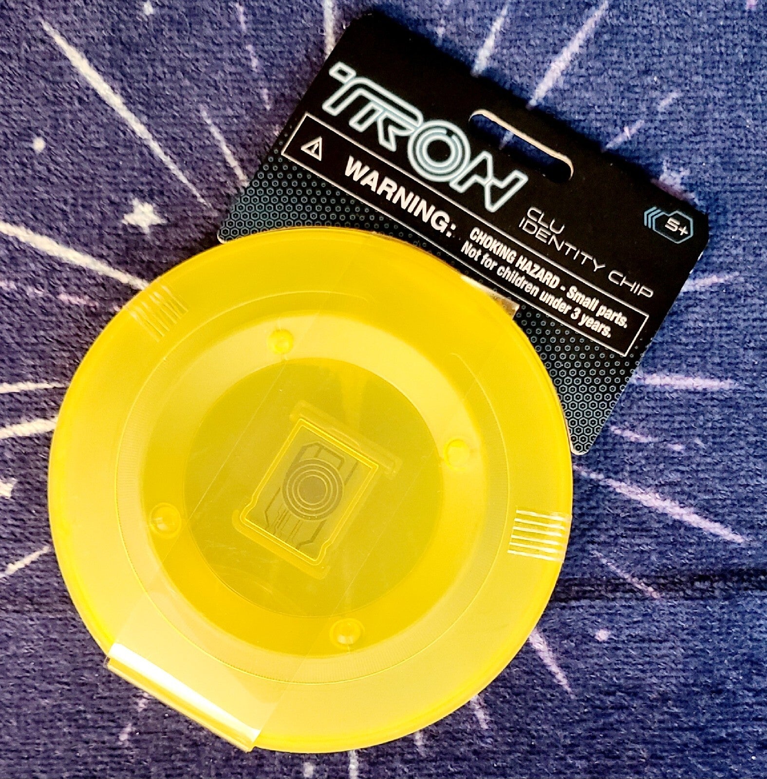 NEW Disney Parks TRON Lightcycle Identity Disc Bluetooth Speaker 4 Identity Chip