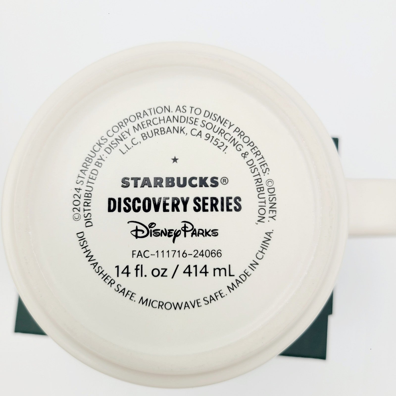 *14 oz Mug SET* Disney Parks Starbucks Discovery Series Epcot Magic HS Animal