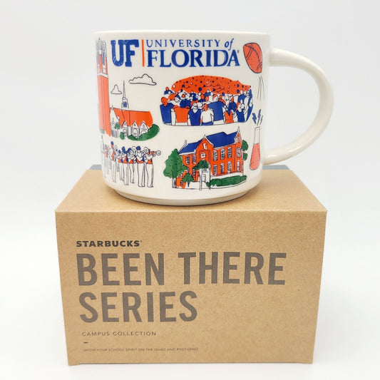 Starbucks University of Florida Gators Ceramic Been There Series Coffee Mug Cup