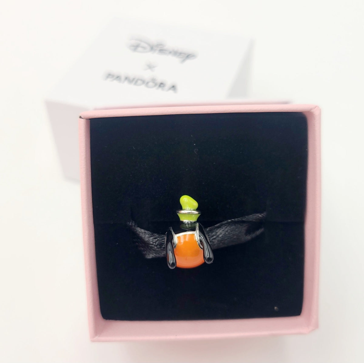 NEW Walt Disney World Parks Goofy Character Icon Pandora Charm Bead Hat Ears WDW