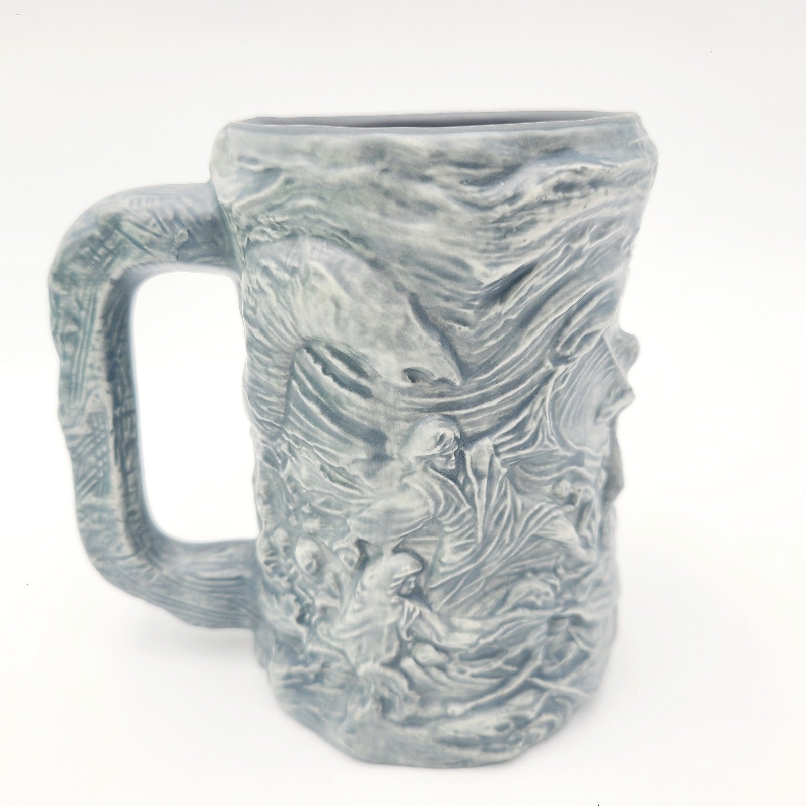Disney Parks Star Wars Galaxy’s Edge Dok Ondar Jedi Battle Scene Sculpture Mug
