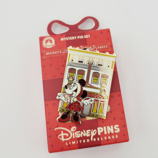 2025 Disney World Parks Mickey’s Very Merry Christmas Mystery Pin Minnie ONLY