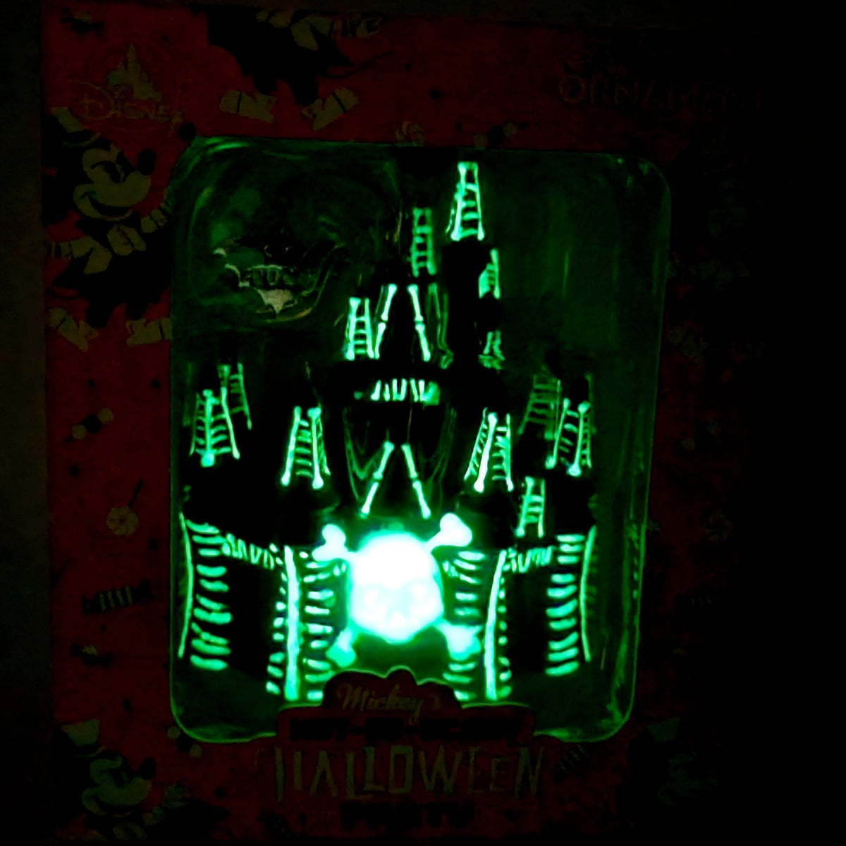 2025 & 2026 Ornament Set Disney Parks Mickey’s Not So Scary Halloween Party GITD