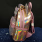 *Backpack Set* Disney Parks 50th Anniversary Iridescent Pink & Blue Loungefly