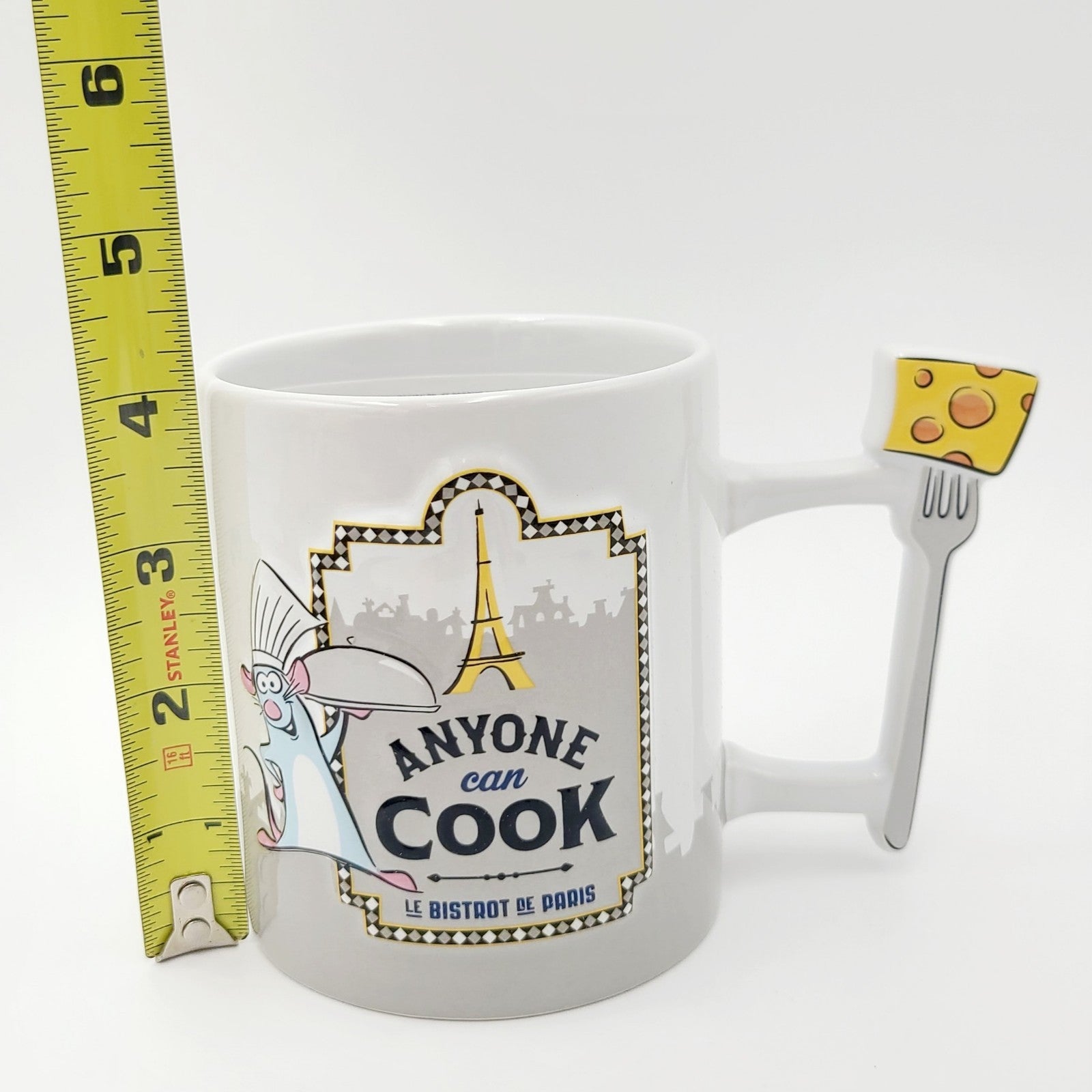 Disney World Parks Remy Ratatouille Adventure EPCOT Anyone Can Cook Coffee Mug