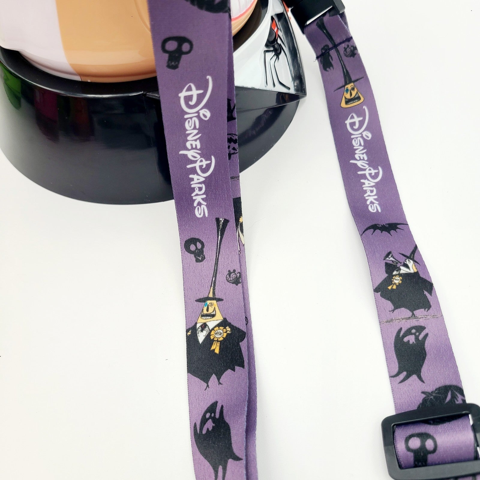 Disney Parks Jack Skellington Popcorn Bucket & Mayor Sipper Halloween Party set