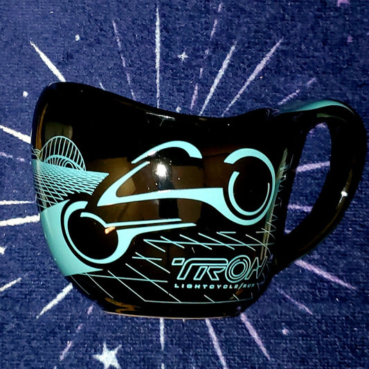 NEW Walt Disney World Parks 2023 Tron Lightcycle Run Welcome To The Grid Mug