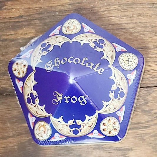 Chocolate Frog & Wizard Cards Universal Studios Harry Potter Honeydukes Tin Case