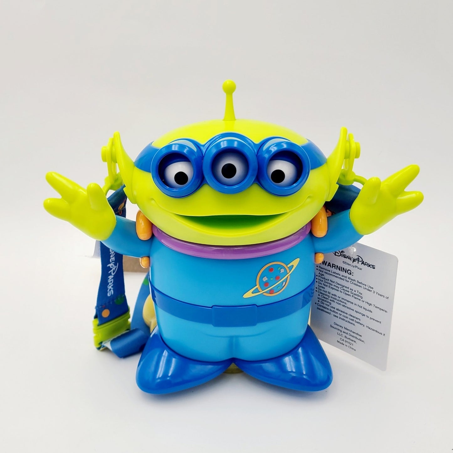 Disney Parks 2026 Pixar Toy Story The Little Green Men Alien Jetpack 8" Sipper