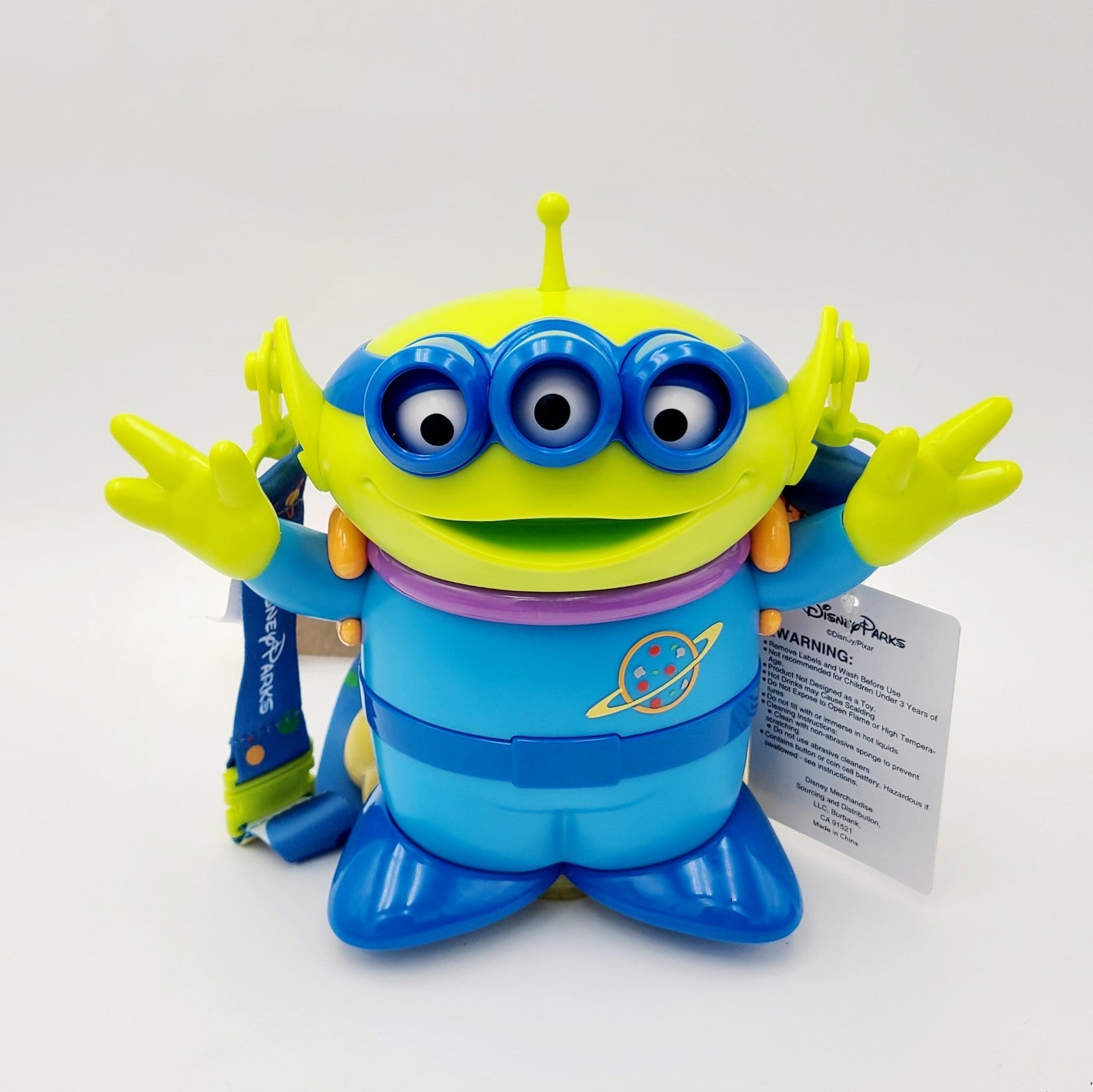 Disney Parks 2026 Pixar Toy Story The Little Green Men Alien Jetpack 8" Sipper