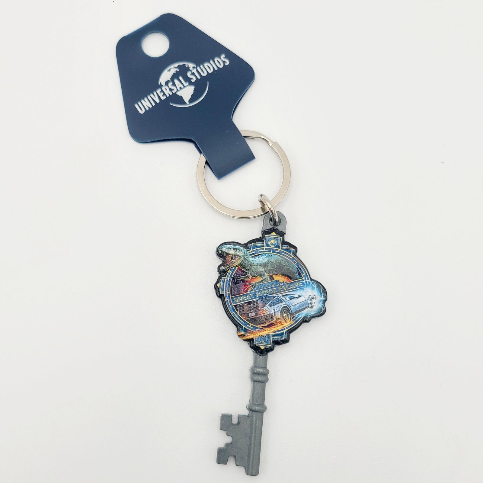 Universal Studios Universal's Great Movie Escape Key Keychain Back To The Future