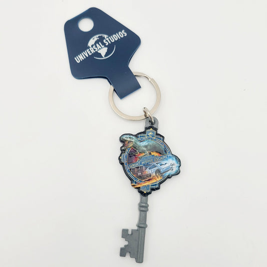 Universal Studios Universal's Great Movie Escape Key Keychain Back To The Future