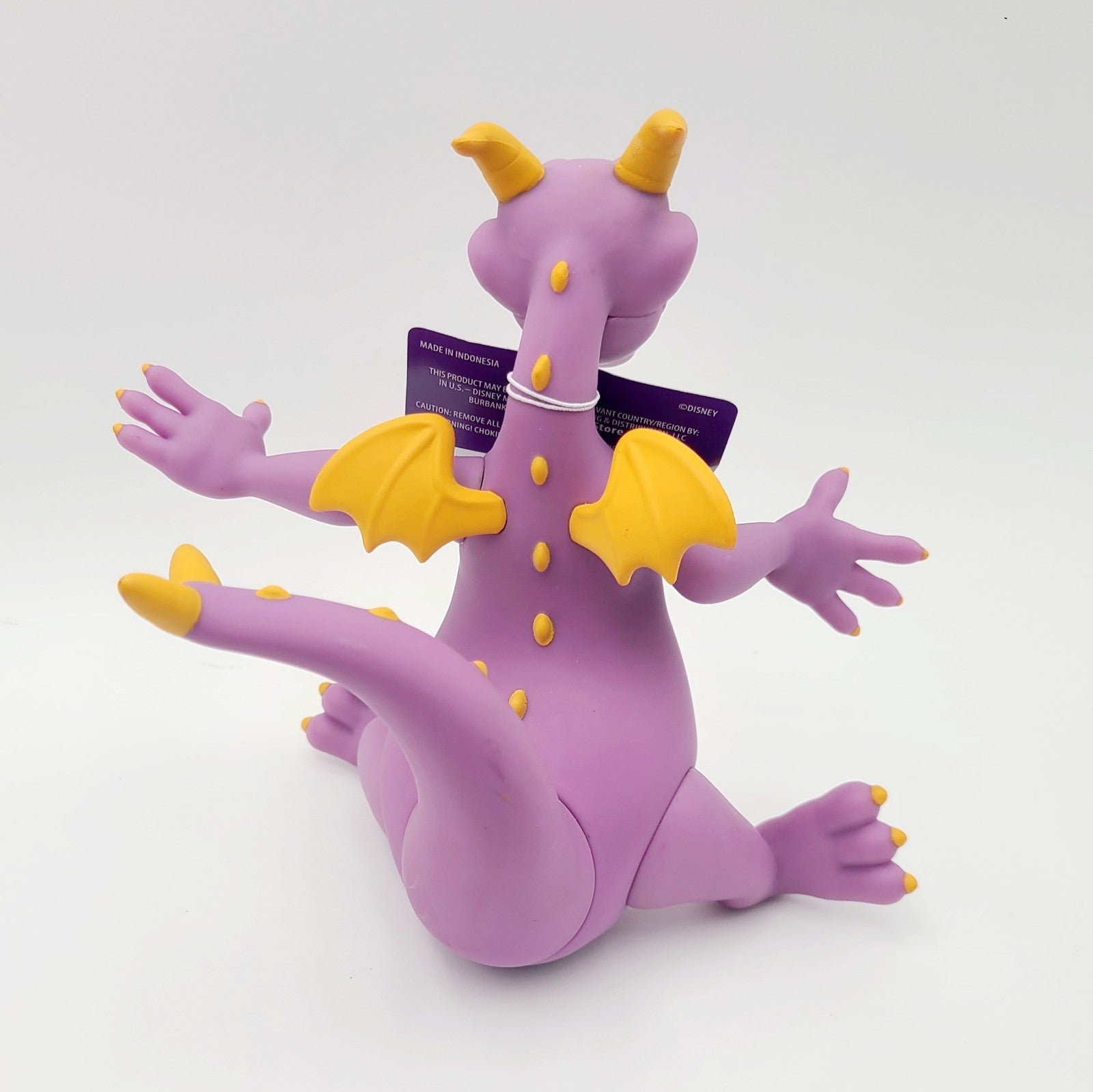 2025 Walt Disney World Parks Figment Epcot Center Articulated Plastic Figure 7”