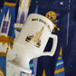 2021 Disney Parks WDW 50th Anniversary Cinderella Castle Vault Footed White Mug