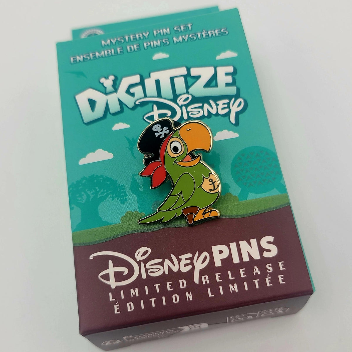 *Pirate Barker Parrot ONLY* Walt Disney World Parks 2026 Digitize Mystery Pin