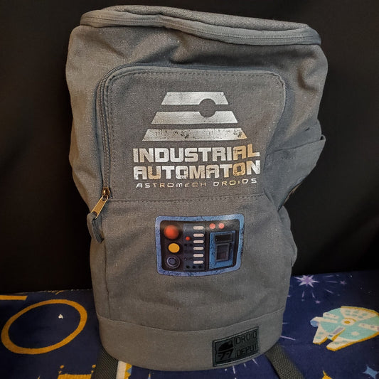 NEW Star Wars Backpack Galaxy's Edge Droid Depot Automaton Astromech Disney Bag