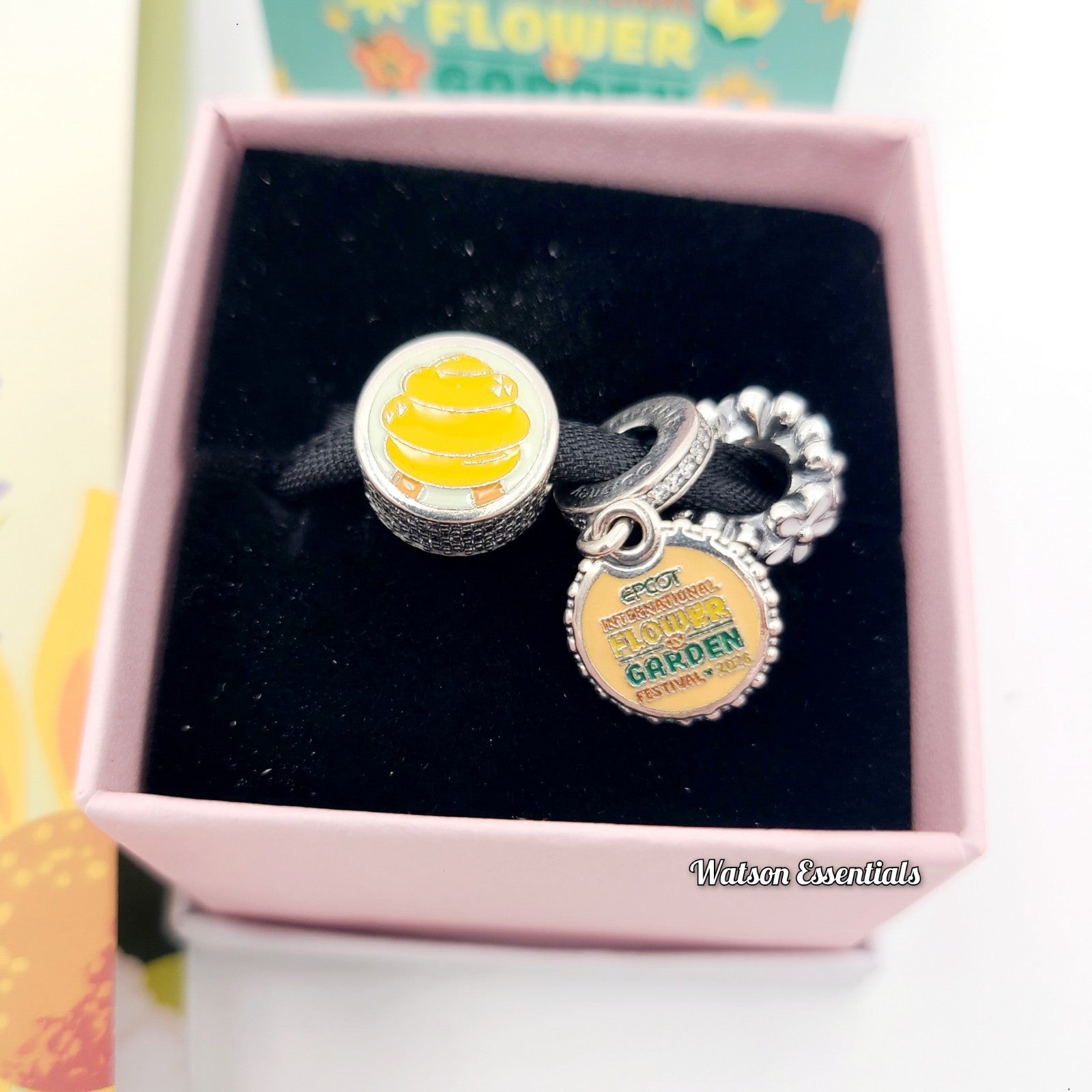 Pandora Set + Floral 2026 Disney Park Epcot Flower Garden Fest Orange Bird Spike