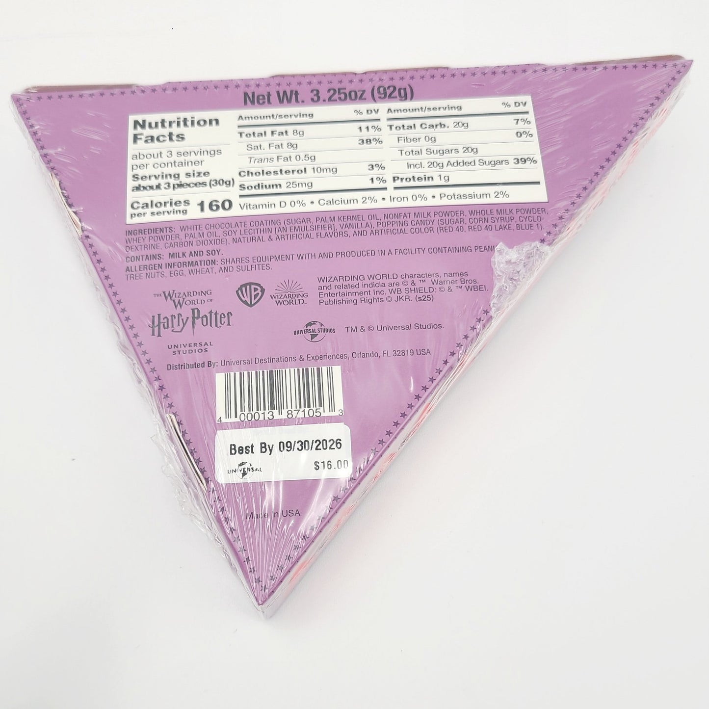 EPIC Universe Universal Studios Harry Potter Bonbons Blackberry Lavender Candy
