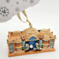 Disney Parks Animal Kingdom Lodge Resort Mickey Minnie Christmas Ornament New