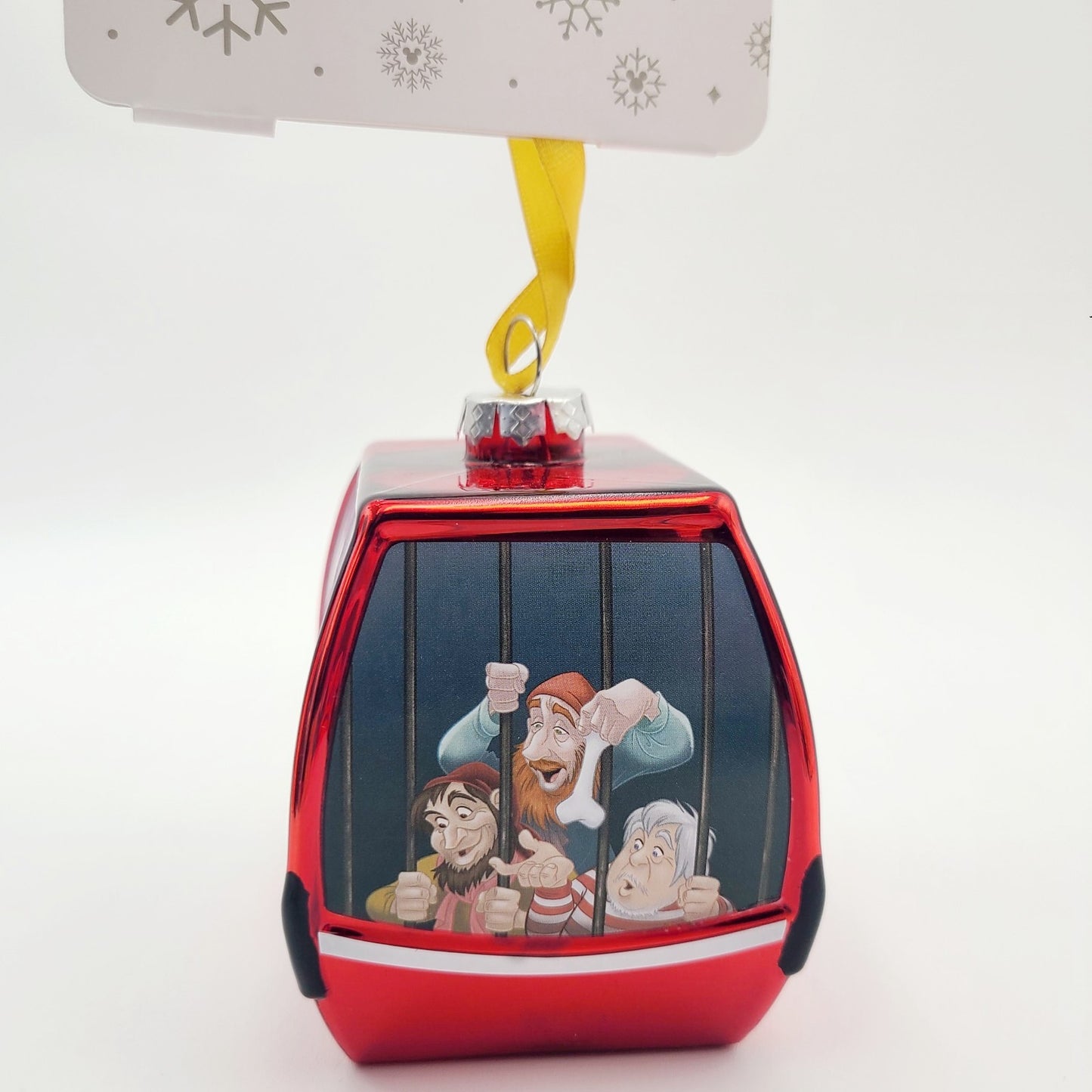 Disney Parks Skyliner Pirates Of The Caribbean Glass Christmas Ornament 2025 NEW