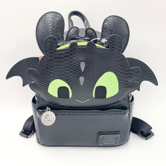 Loungefly Universal Studios EPIC How To Train Dragon Toothless Headband Backpack