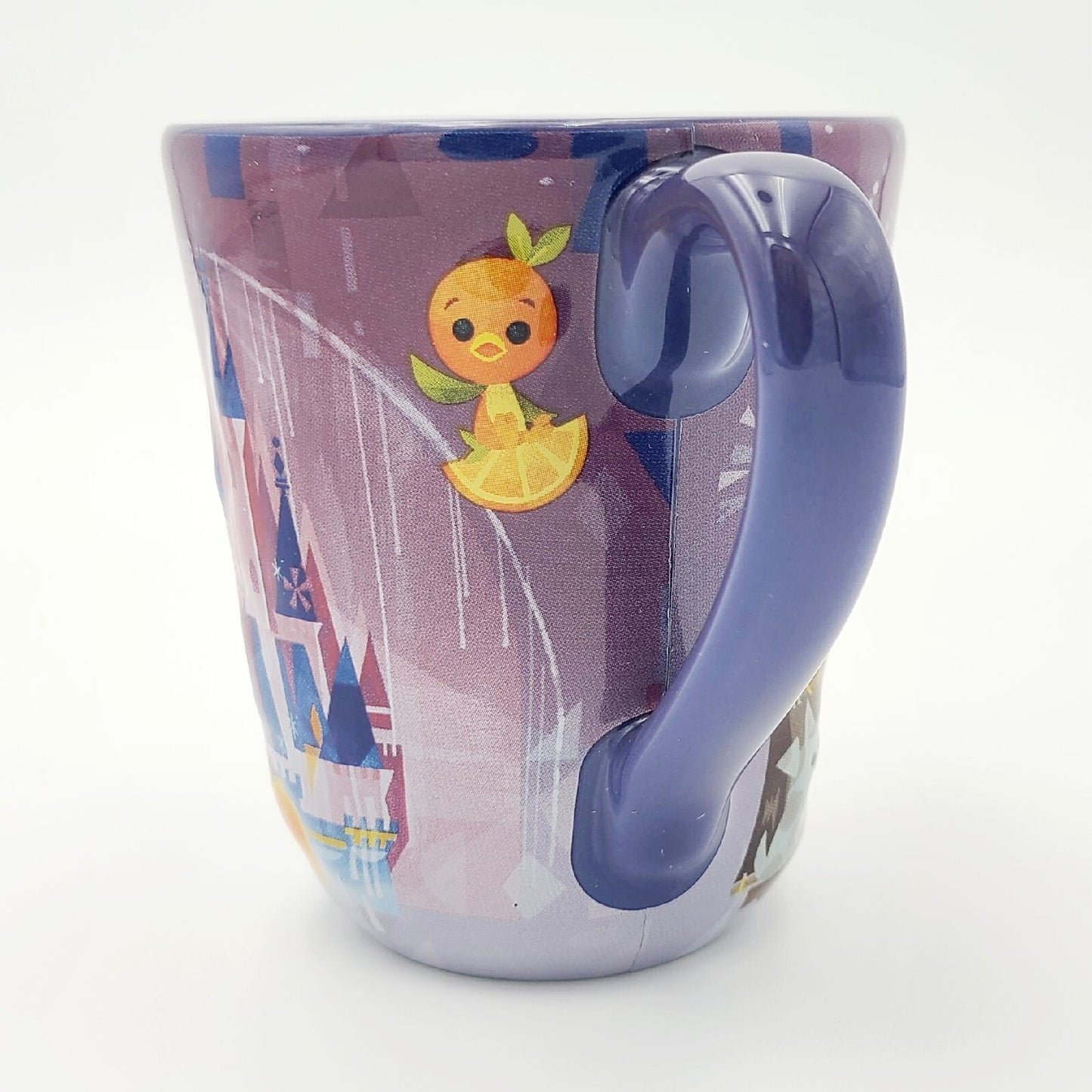2023 Disney Parks Joey Chou Castle Magic Kingdom Orange Bird Coffee Mug Stitch