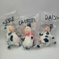 *Carrots, Sarge, & Daisy Plush Set* Chick-fil-A Cow Doll Picnic Cape Toy CFA