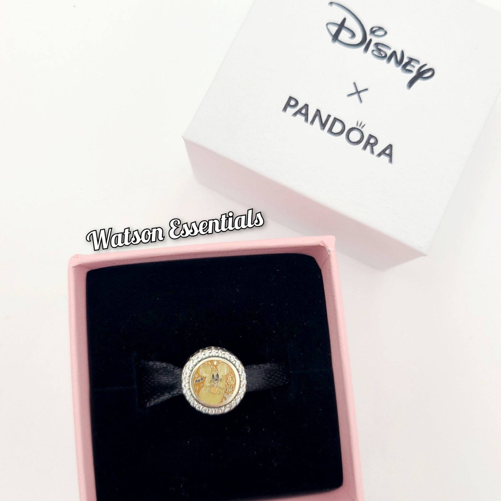 2025 Walt Disney World Parks Halloween Ghost Minnie & Mickey Cat Pandora Charm