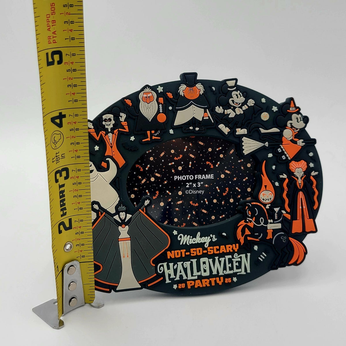 IN HAND 2026 Disney Parks Mickey’s Not So Scary Halloween Party Photo Frame 2x3”