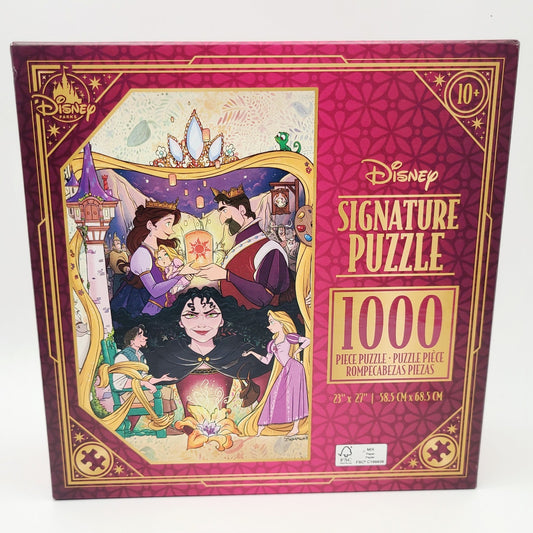 2025 Disney Parks Steve Thompson Rapunzel Tangled 1000 Piece Puzzle Set 23 X 27"