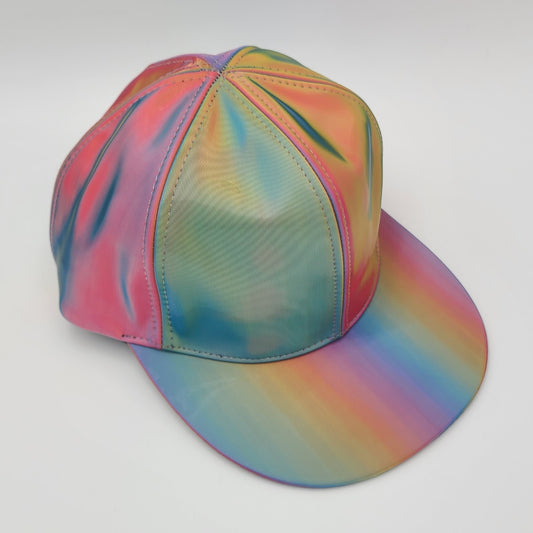 Universal Studios Back To The Future II Marty McFly Holographic Flatbill Hat Cap
