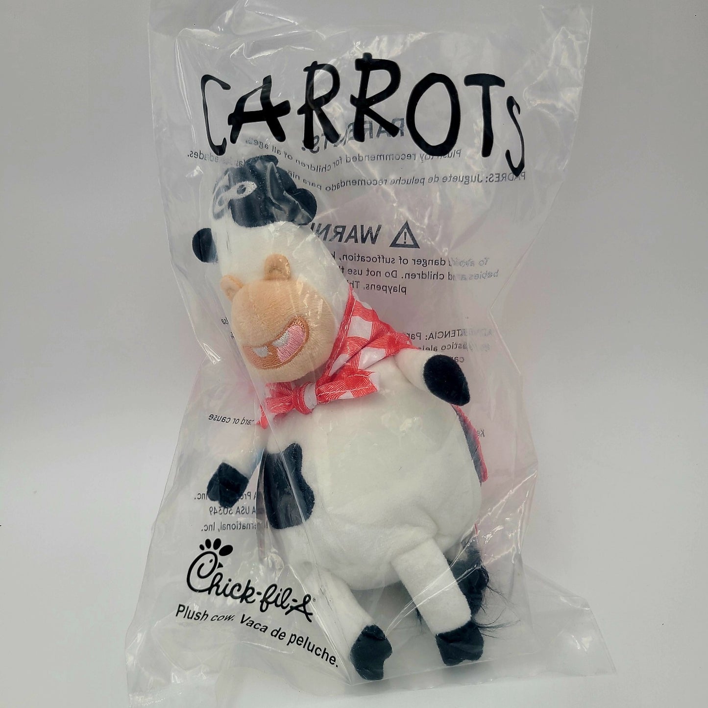 SEALED Chick-fil-A Classic Crew Spring 2026 Plush Cow Toy LIMITED EDITION 9" NEW