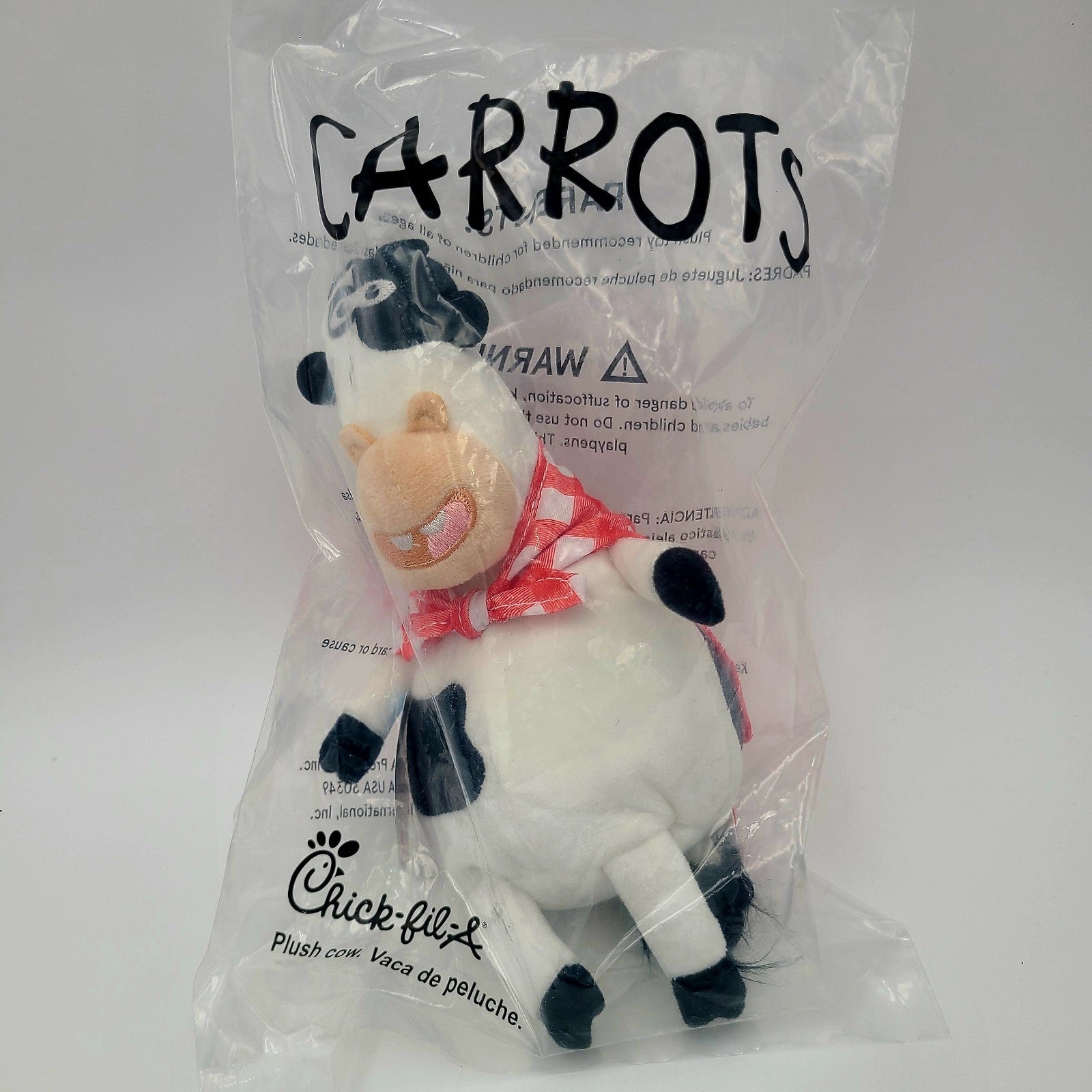 SEALED Chick-fil-A Classic Crew Spring 2026 Plush Cow Toy LIMITED EDITION 9" NEW