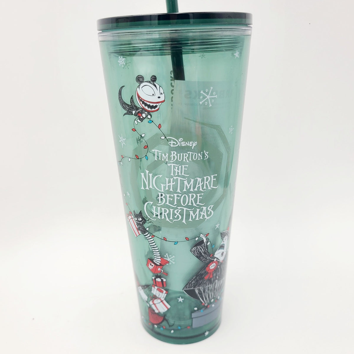 Disney Parks 2026 Starbucks Nightmare Before Christmas NBC Tumbler Cup 24 oz New