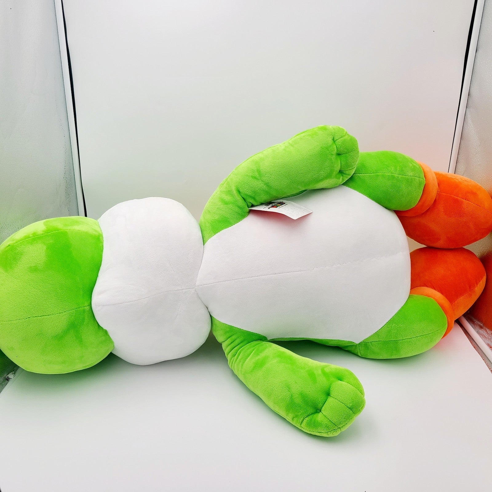 LARGE Yoshi Nintendo World Sleeping Plush Cushion Pillow Green Universal Epic 37