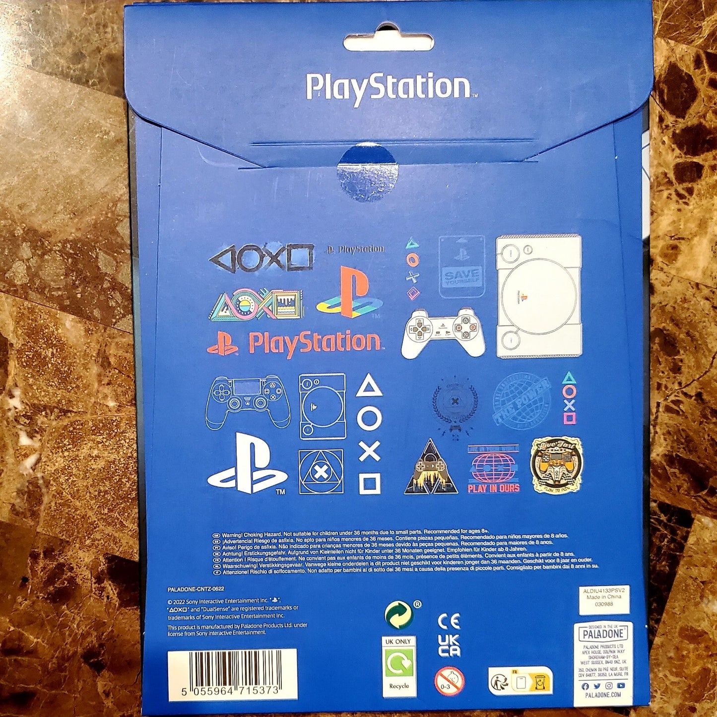 NEW 2 Pack Playstation Gadget Decals Pack Paladone Removable 23 Pcs